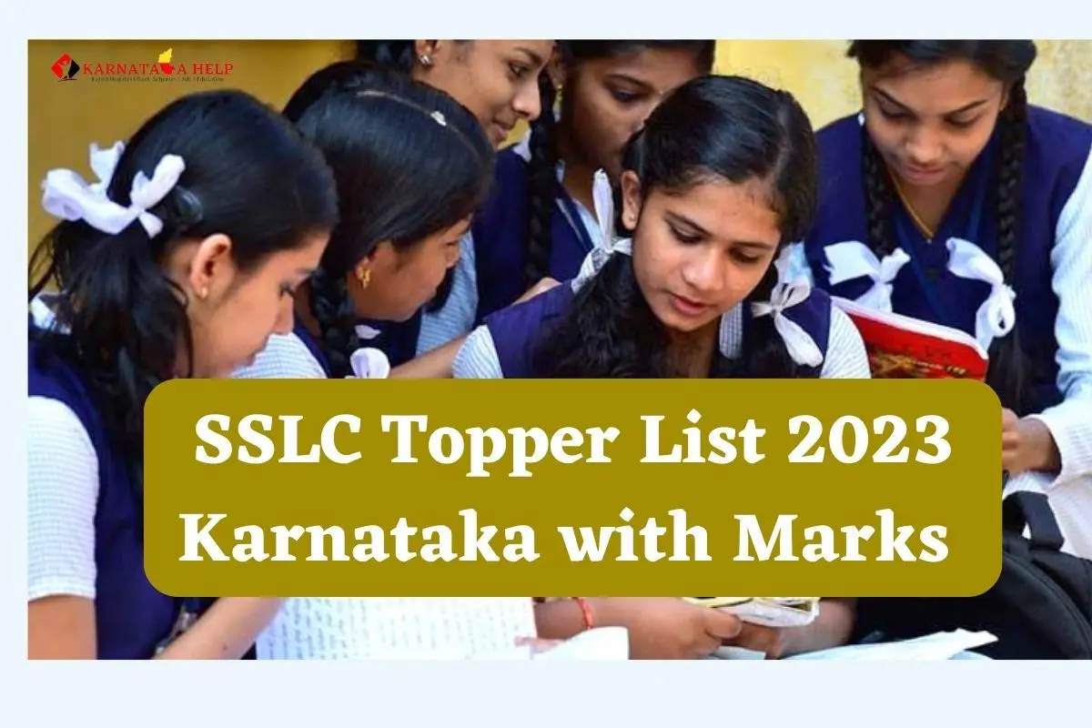 SSLC Topper List 2023 Karnataka with Marks