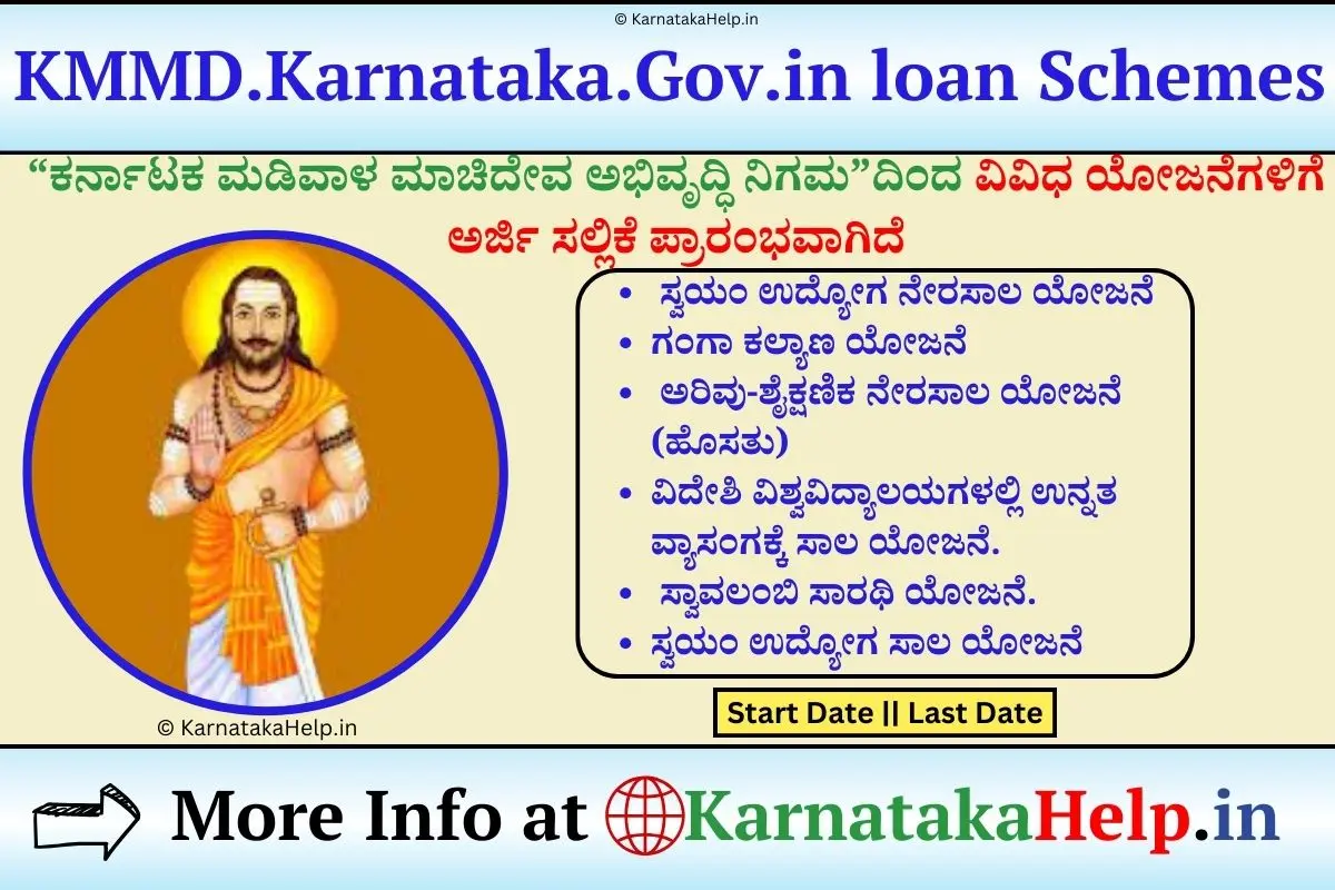 Kmmd.karnataka.gov.in Loan Schemes