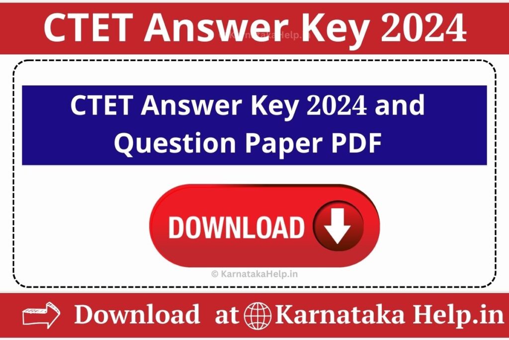 CTET Question Paper 2024