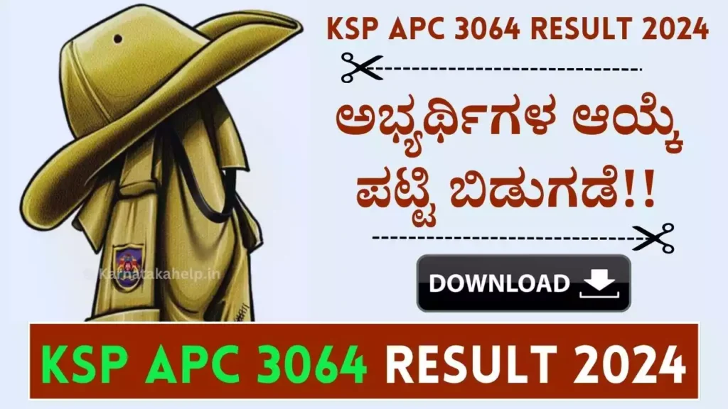 Ksp Apc 3064 Result 2024