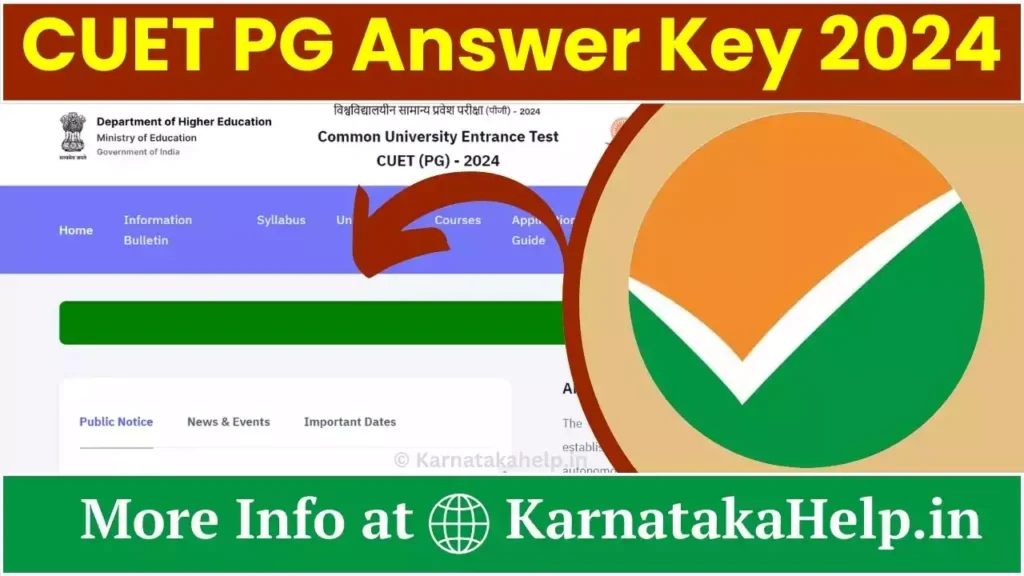 Cuet Pg Answer Key 2024