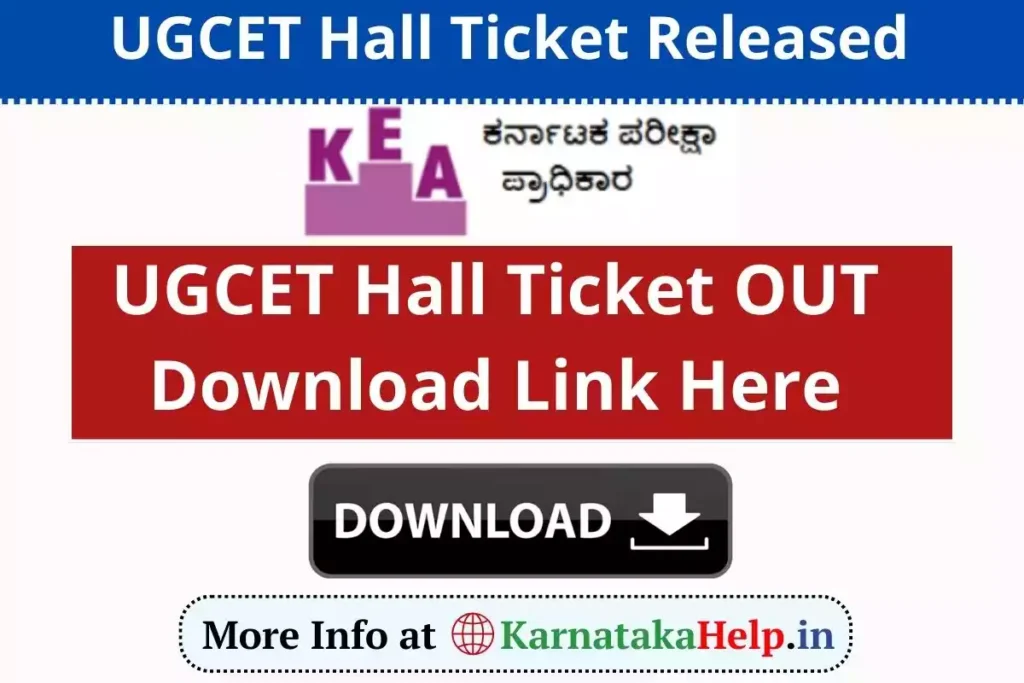 Ugcet 2024 Admit Card