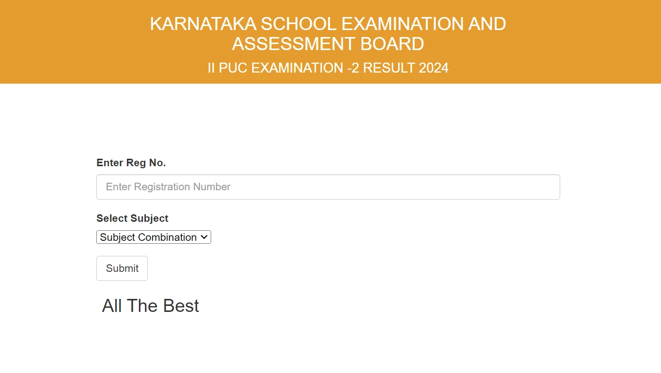 2Nd Puc Exam 2 Results 2024