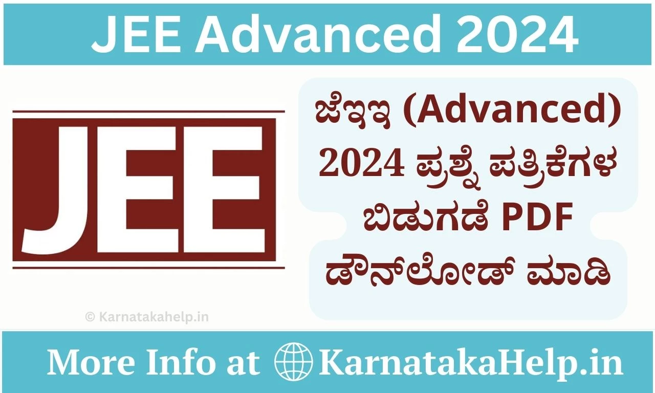 JEE Advanced 2024 Question Papers