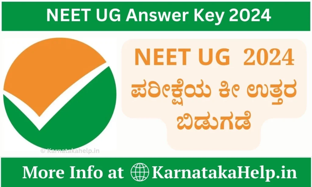 NEET UG Answer Key 2024 PDF