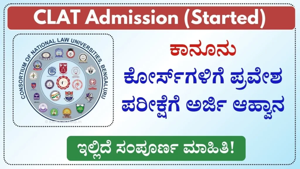 CLAT Admission 2024-25