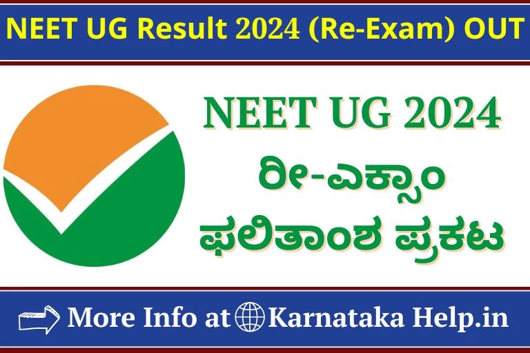 NEET UG 2024 Re-Exam Result