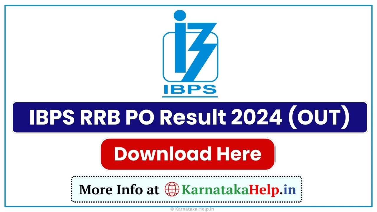 Ibps Rrb Po(Officers Scale-I) Result 2024