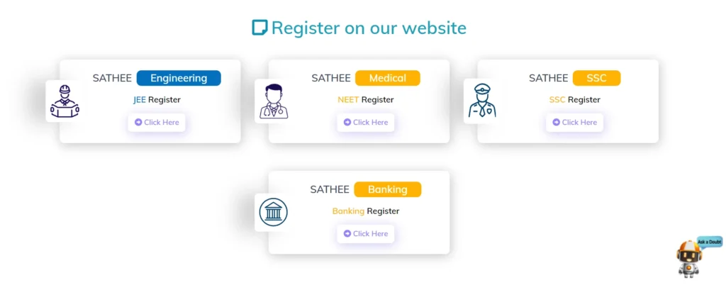 Sathee Portal Registration