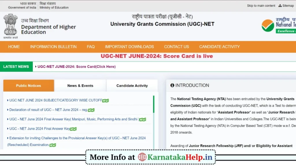 UGC NET June Result 2024
