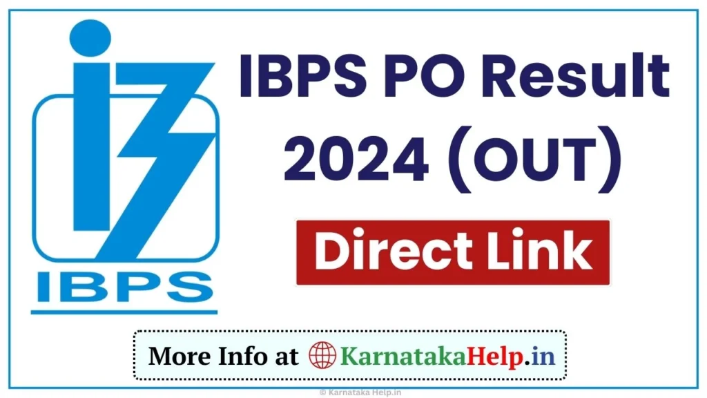 IBPS PO Prelims Result 2024