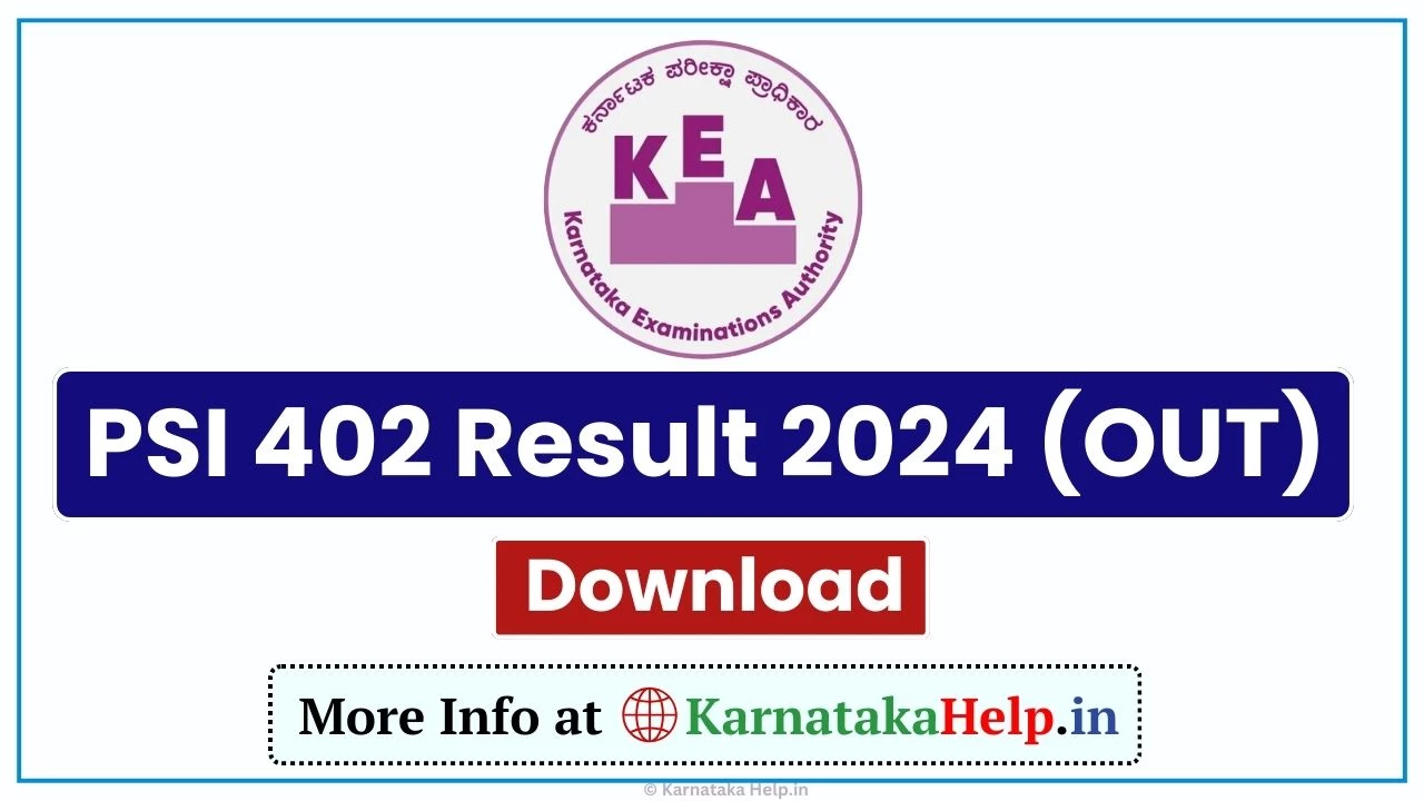 Kea Psi 402 Result 2024