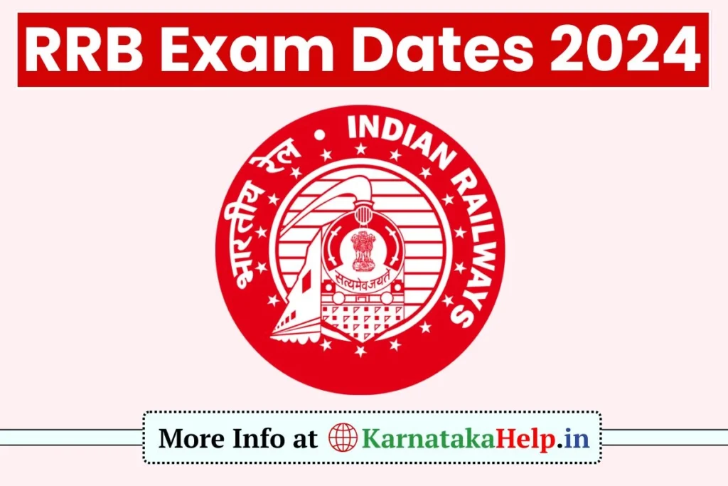 RRB Exam Dates 2024