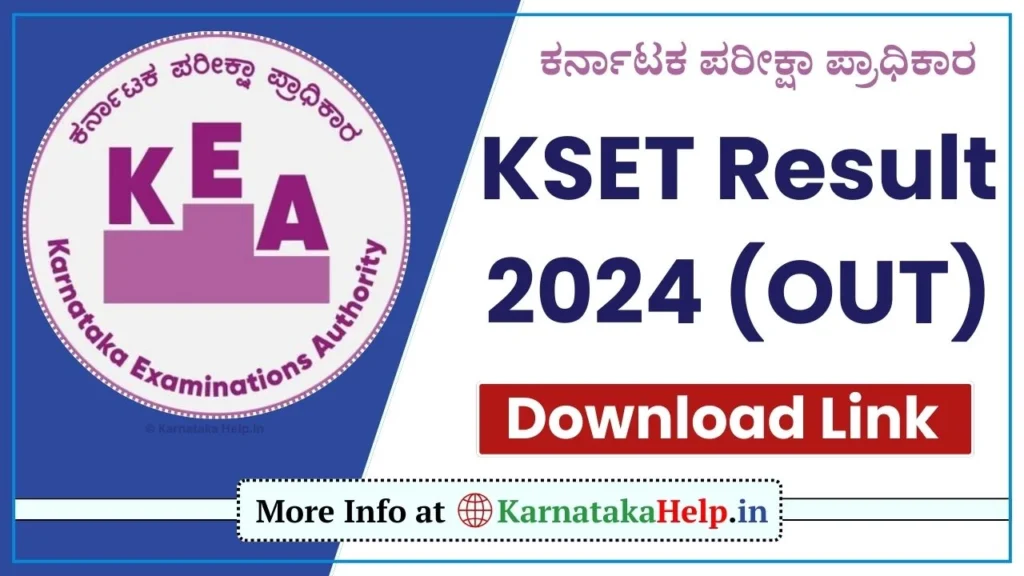 KSET Result 2024