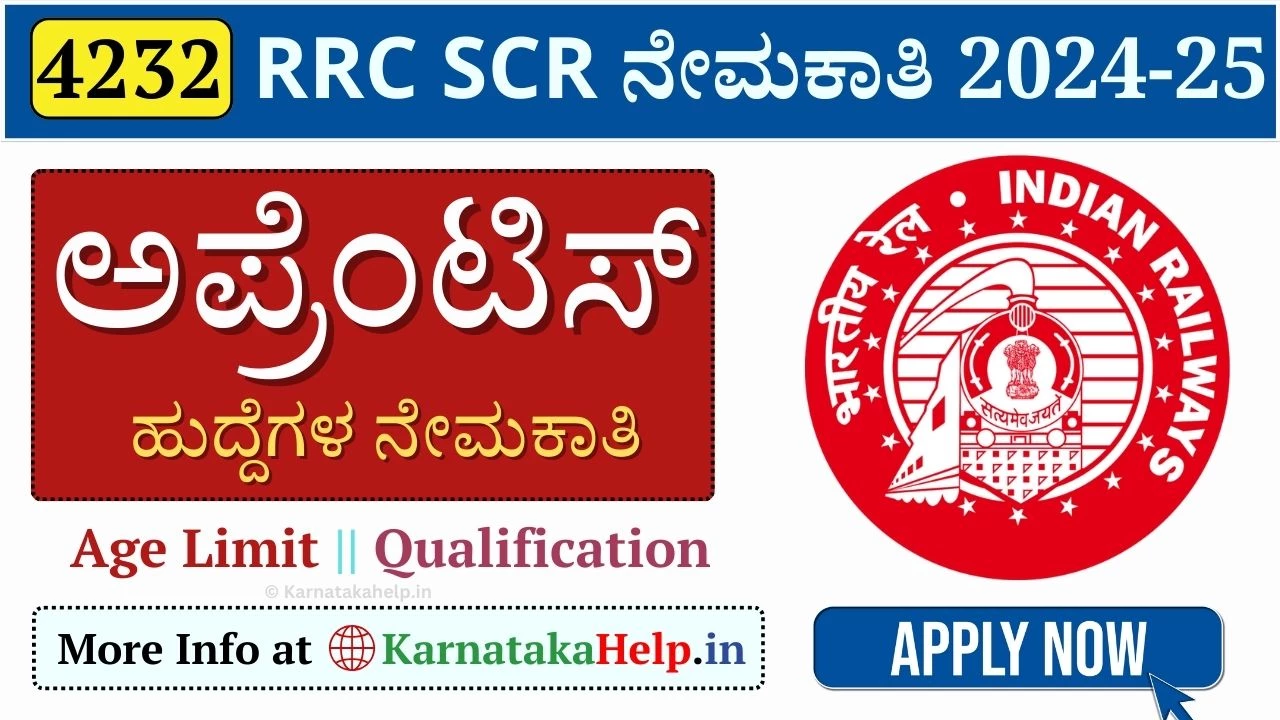 RRC SCR Apprentice Recruitment 2025 Notification