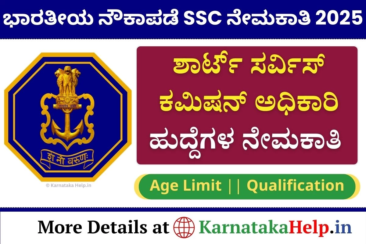 Navy SSC Officer Recruitment 2025