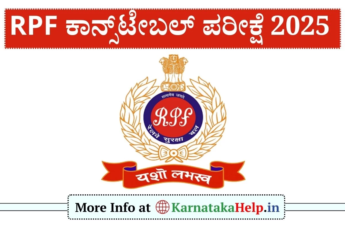 RPF Constable City Intimation 2025