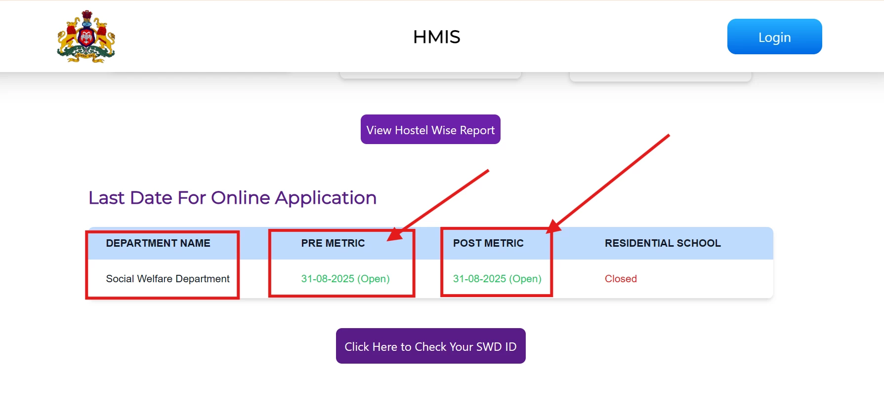 Sc/St Hostel Application 2025 Hmis Hostel Application Last Date 2025