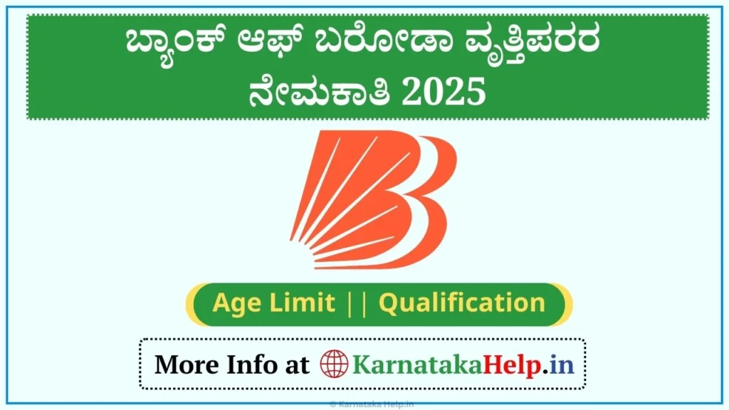 Bank of Baroda Professionals Recruitment 2025