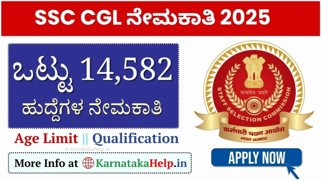 SSC CGL 2025 Notification