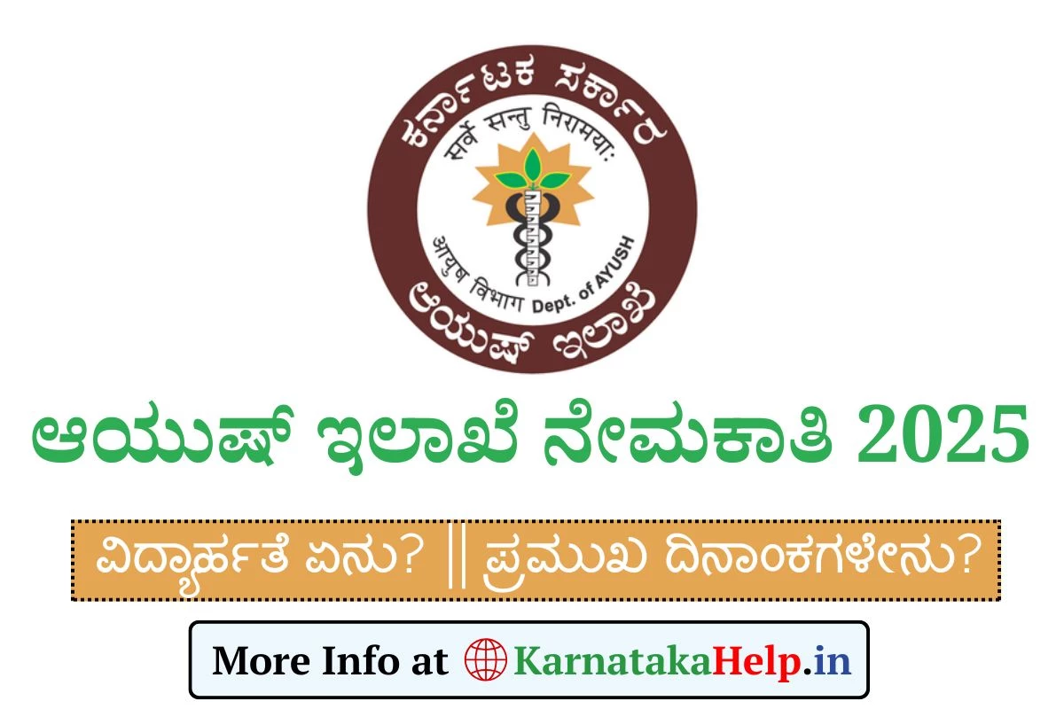 ಆಯುಷ್ ಇಲಾಖೆಯಲ್ಲಿ ಲೆಕ್ಕ ವ್ಯವಸ್ಥಾಪಕರ ಹುದ್ದೆಗೆ ನೇಮಕಾತಿ, ಆ.12ಕ್ಕೆ ಸಂದರ್ಶನ