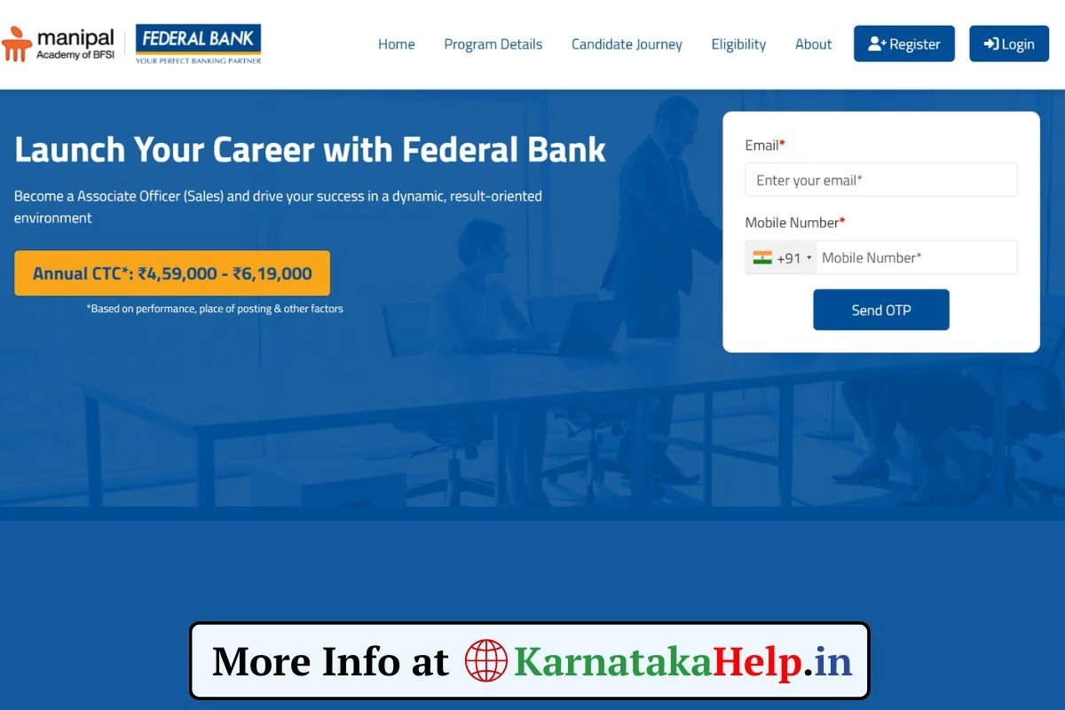ಫೆಡರಲ್ ಬ್ಯಾಂಕಿ(Federal Bank)ನಲ್ಲಿ ಅಸೋಸಿಯೇಟ್ ಆಫೀಸರ್‌ ನೇಮಕ, ಅಪ್ಲೈ ಮಾಡಿ