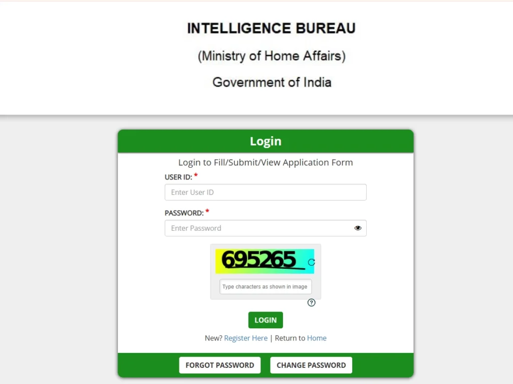 Ib Security Assistant Executive Admit Card 2025