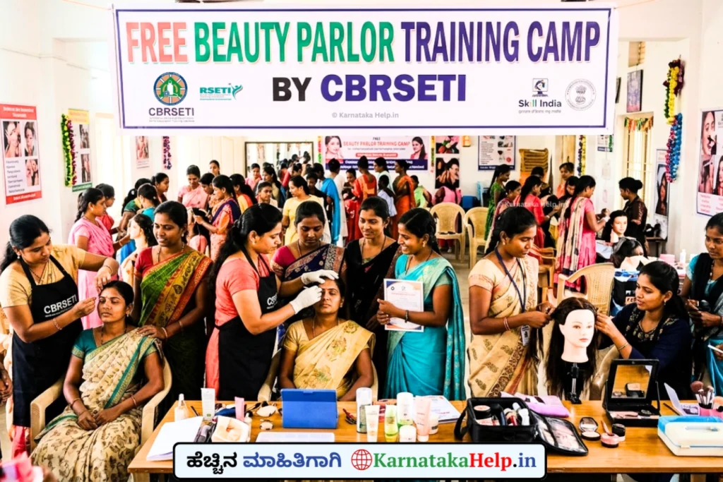 Free Beauty Parlor Training Camp By Cbrseti