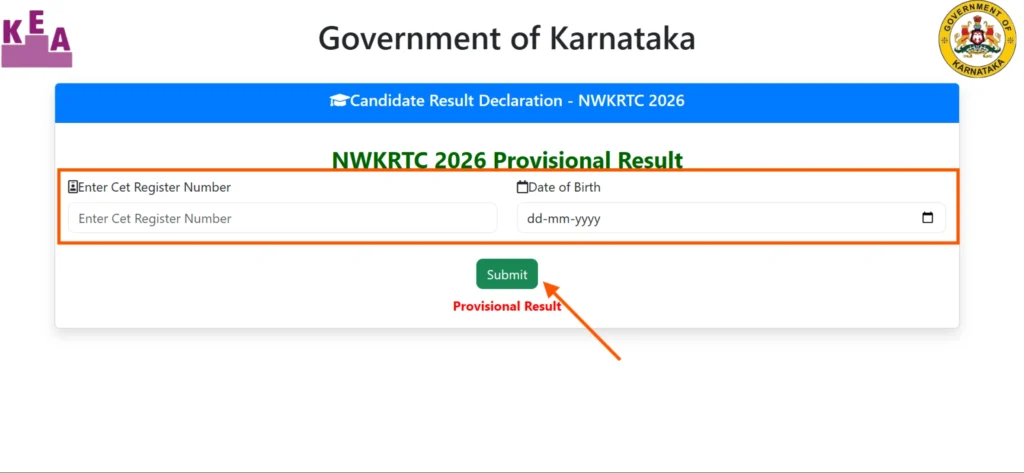 Kea Nwkrtc 2026 Various Posts Provisional Result Check Link