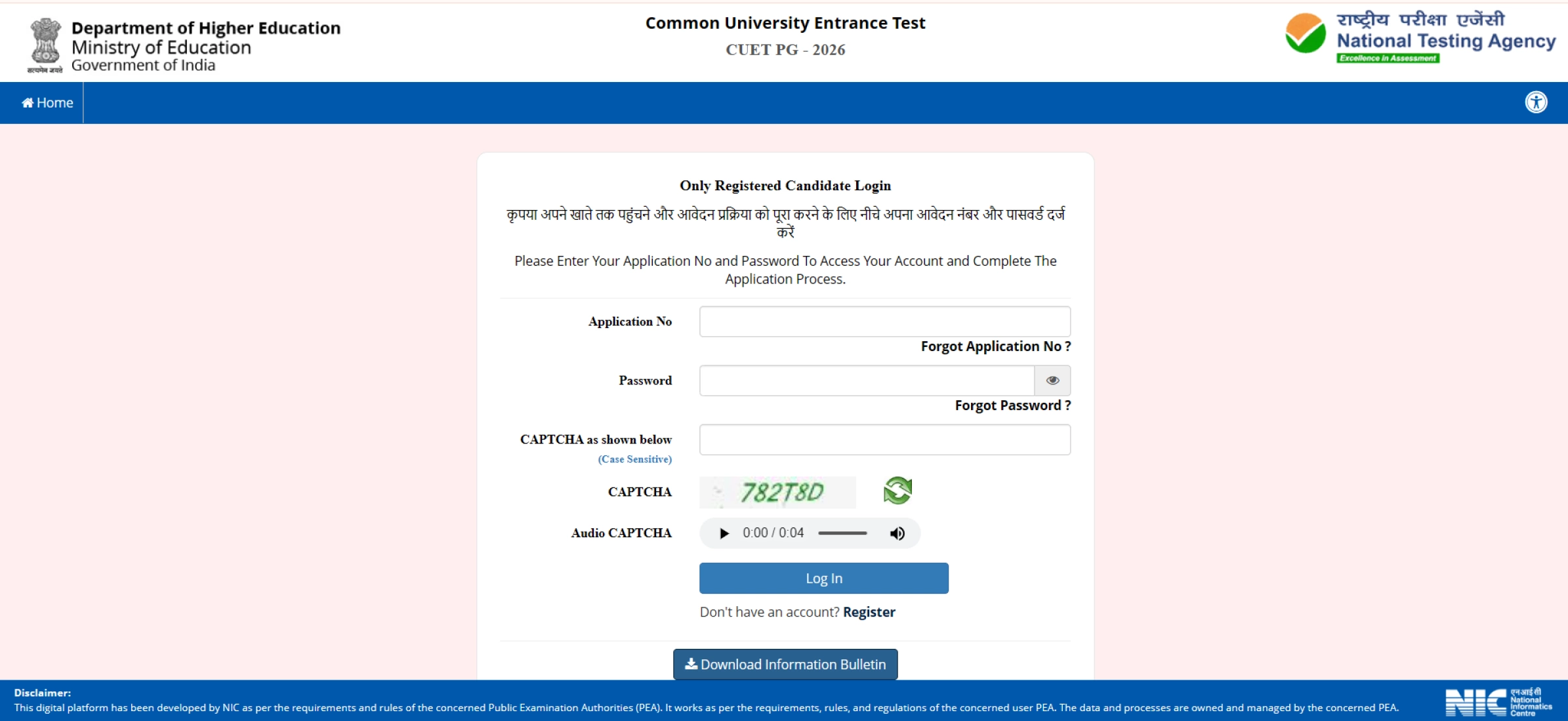 Cuet Pg 2026 Provisional Key Answer