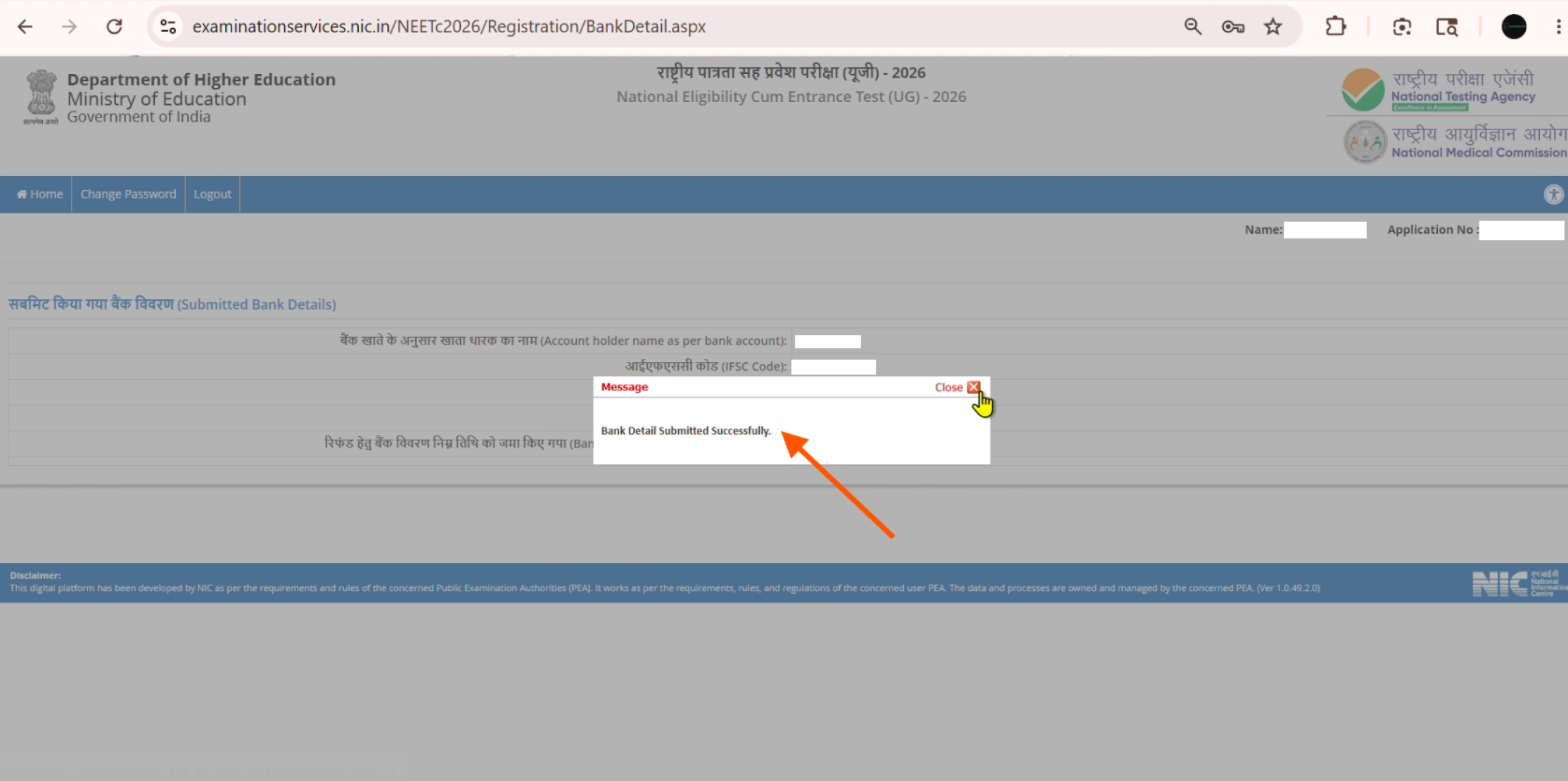 Neet Ug Fee Refund 2026 Registration Step-6