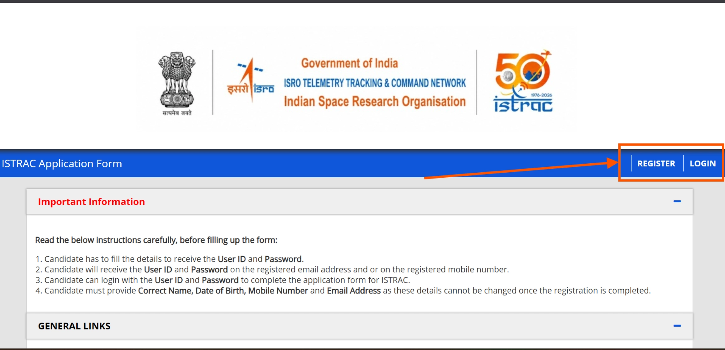 Isro Istrac Various Assistant And Draughtsman Notification 2026