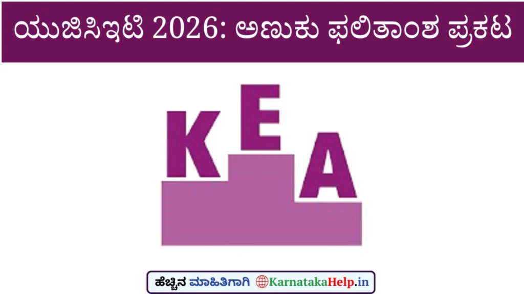 Karnataka Help Ugcet 2026 Mock Allotment Results